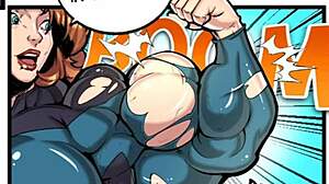 Female Muscles Bulge with Massive Growth in Sexy Fetish Comics Part 1