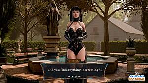 suck my huge cock helga and ayla you lusty giant demon sisters then take anal creampie pounding!