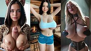 Ai Girls Compilation: Big Ass Big Tits Anime Hentai Creampie Facial Assfucking Frenzy