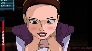 padme amidala teases jar jar's big cock before deep sucking custom audio