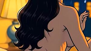 hey, wanna spy on my hot neighbor jerking off to her curves?