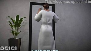 curvy goth milf wife big ass tits halloween ride on cock 3d vam bounce