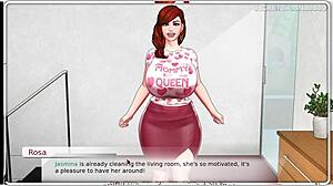 Horny Stepmom Smothers Face with Massive Tits in Loving Hugs Divine Heel 05