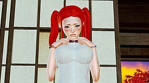 stepsister caught masturbating begs stepbrother for huge creampie fuck!