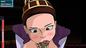 padme amidala teases jar jar's big cock before deep sucking custom audio