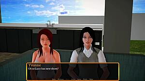 sandra's curvy fat tits bounce as yvonne watches family beach fuck part 50