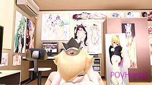 princess rosalina rides me missionary then flips to cowgirl oh god yes