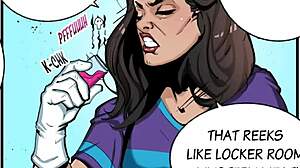 Female Muscles Bulge with Massive Growth in Sexy Fetish Comics Part 1