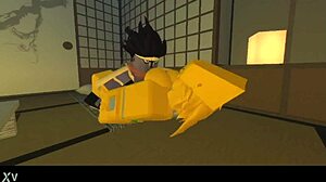 Girl rides monster cock sucking big tits bounce wild!