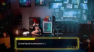 doggy with my android girl but wait shes got a huge futanari cock pounding me too ughh double pen