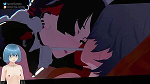 エレン・ジョーrule34巨乳フェラチオと中出し爆射