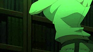 doesn't this big tits blonde anime babe's striptease make you wanna grab those huge boobs and ass?