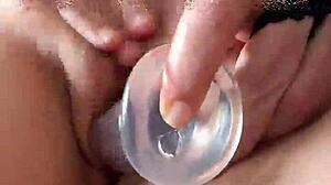 hey watch me flash my juicy pussy then masturbate to orgasm alone