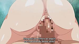 hentai legend elf spreads pussy and tits wide open