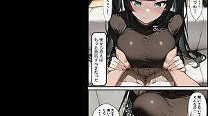 מנגה צבעונית ציצים גדולים OL מפסידה הימור קריוקי אינארי סאן 3