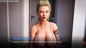 bbw bimbo stepmom pounds busty friend as stepson watches. synthetic by carbon 3d game