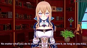 JEAN GIVES MIND-BLOWING BLOWJOB IN HER OFFICE - GENSIN IMPACT FANTASY!