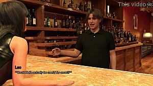 Eve Sucks Leo's Huge Cock in Store Room!