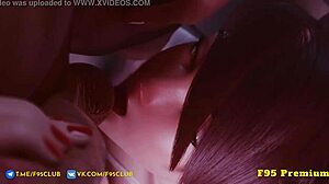 Tracer drops to knees for monster COCK BLOWJOB and handjob in overwatch sfm hentai game pov cum