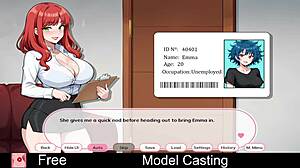 hey check out model casting with emma in total drama erotic game