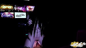 Bitrate Bombshell BBW Teen Deepthroats Big Black Cock Creampie Animation