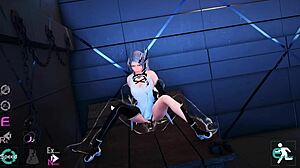 Valkyrie spreads ass for deep anal prison pounding in Marvel game gallery