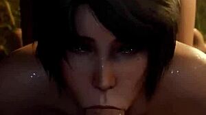 Mad Moxxi Fucks Pussy While Sucking Kpop Cock Hard