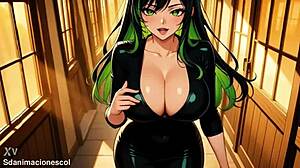 Madrastra Futanari Demon Con Hentai Cabalga Hijastro Hasta Explota En Yaoi Manga 3D!