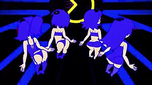 Minus8 Pac-Man ghost animation pounds with bold relentless force