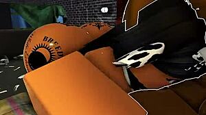 Quickie Toro's Big Ass Takes BBC from Nagatoro Roblox Roleplay