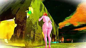 Cute Robot Doll Strips Teasing Her Curvy Ass in Closeup RTX 60FPS