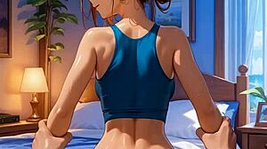 what secrets hide in this ai generated hentai bedroom test scene unfolding?