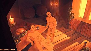 Nekololisama Konosuba Elf Archer Big Tits Gangbang Hentai Animation Collection