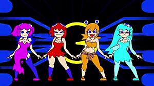 Minus8 Pac-Man ghost animation pounds with bold relentless force