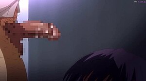 professor fucks student ass with creampie in hentai