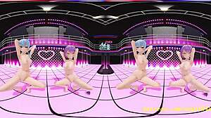 novr's mmd suitowa sways nude in 3d hololive rhythm
