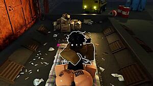 Quickie Toro's Big Ass Takes BBC from Nagatoro Roblox Roleplay