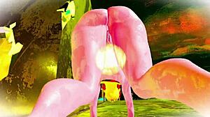 Cute Robot Doll Strips Teasing Her Curvy Ass in Closeup RTX 60FPS