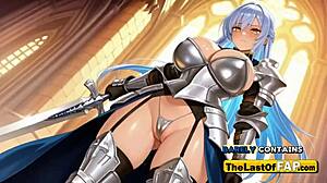 Sexy Knight Girl Takes Quick Hardcore Fuck Deep in Her Castle Dungeon