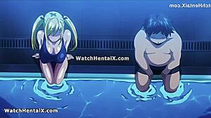 Hey anime sexy girl and friend dive into hardcore creampie fun together