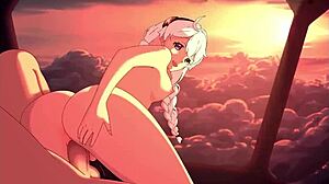 Nekololisama Konosuba Elf Archer Big Tits Gangbang Hentai Animation Collection