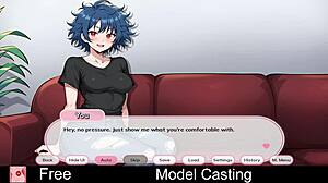 hey check out model casting with emma in total drama erotic game