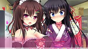 Real Hentai Ayame's Intense Route 8 Filled with Big Tits Blowjobs and Creampie Orgasms