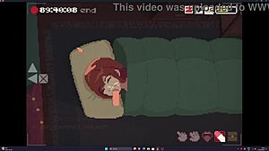 Kaede blåser suger rir onanerer doggystyle i hentai-spill