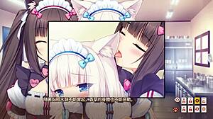Nekopara vol 1 anime hentai sex scene asian tits explosion