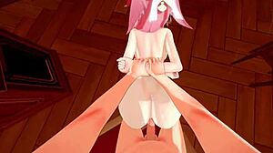 Can Yae Miko Handle That Deep Anal Creampie in Genshin Doggystyle?