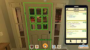 chloe bounces in jumping jacks during my sexy neighbour 2 ep2 gameplay