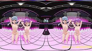 novr's mmd suitowa sways nude in 3d hololive rhythm