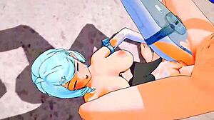 Zenless Zone Zero Tease Delivers Slick Footjob Before Seed Sex Climax