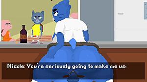 who fills these big asses tits with creampie cum in group interracial 2d animations?!